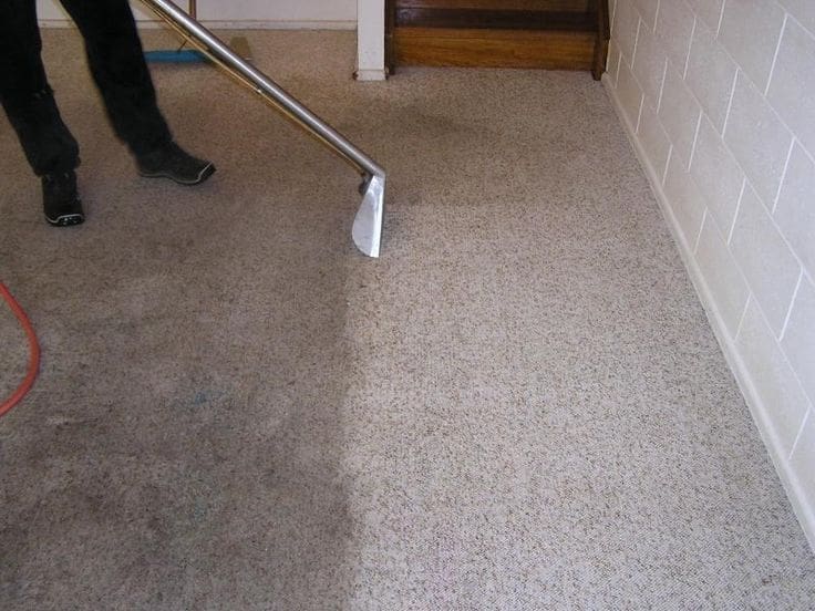 Smoker's soot permeates carpets